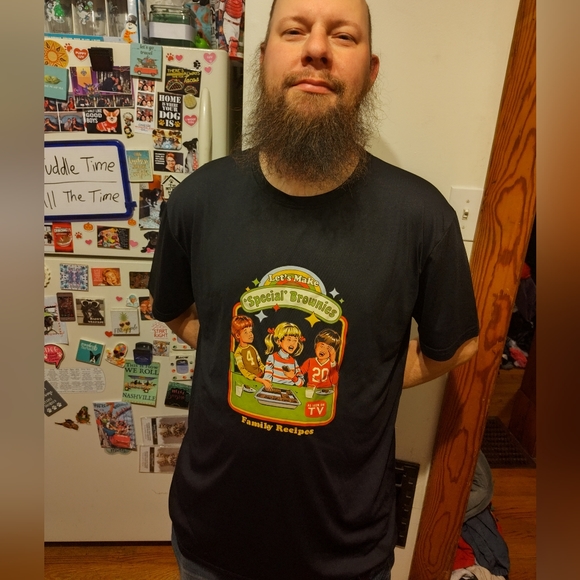 1x Unisex "Let's Make Special Brownies" New Shirt - Picture 2 of 4